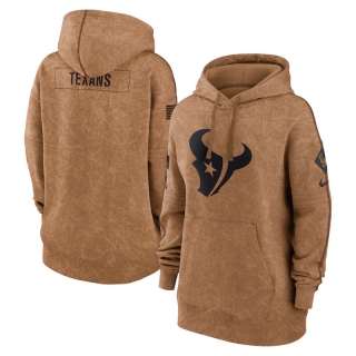Houston Texans NFL 2023 Salute to Service Womens Hoodie 123494