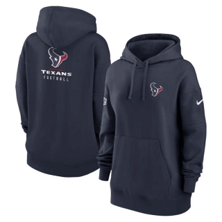 Houston Texans NFL 2023 Sideline Club Fleece Pullover Hoodie 123495