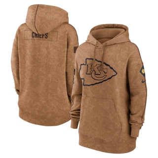 Kansas City Chiefs NFL 2023 Salute to Service Womens Hoodie 123500