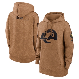 Los Angeles Rams NFL 2023 Salute to Service Womens Hoodie 123504