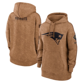 New England Patriots NFL 2023 Salute to Service Womens Hoodie 123509
