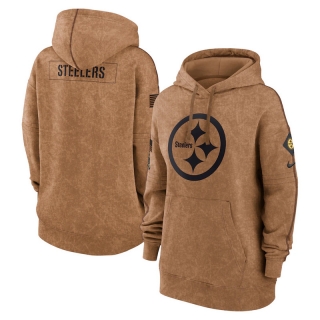 Pittsburgh Steelers NFL 2023 Salute to Service Womens Hoodie 123519