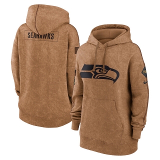 Seattle Seahawks NFL 2023 Salute to Service Womens Hoodie 123525