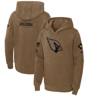 Arizona Cardinals Youth NFL 2023 Salute to Service Club Fleece Pullover Hoodie 123532
