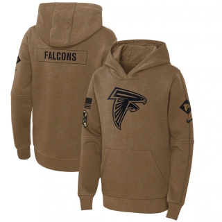 Atlanta Falcons Youth NFL 2023 Salute to Service Club Fleece Pullover Hoodie 123533