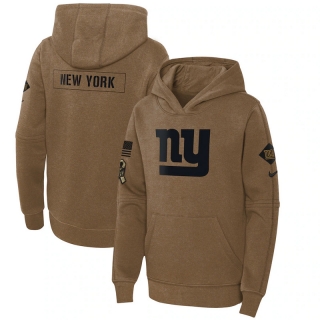 New York Giants Youth NFL 2023 Salute to Service Club Fleece Pullover Hoodie 123553