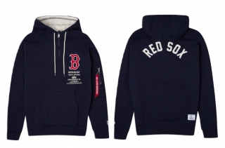 Alpha Industries X Atlanta Braves MLB Zipper Hoodies 123564