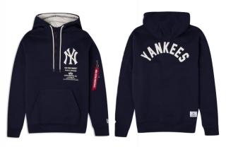 Alpha Industries X Atlanta Braves MLB Zipper Hoodies 123568