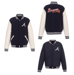Atlanta Braves JH Design MLB Reversible Jackets 123573