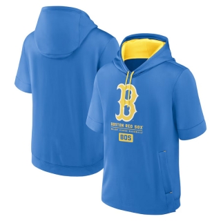 Boston Red Sox Mens Nike MLB Short Sleeve Pullover Hoodies 123583