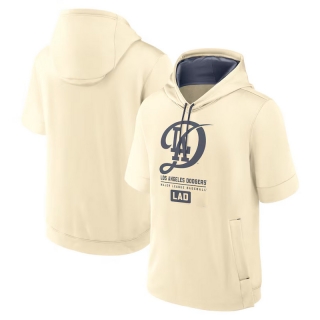 Los Angeles Dodgers Mens Nike MLB Short Sleeve Pullover Hoodies 123654