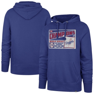 Los Angeles Dodgers MLB 123656 World Series Champions Headline Pullover Hoodies 123656