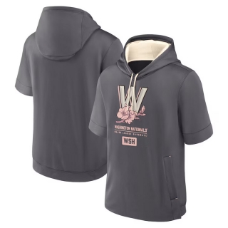Washington Nationals Mens Nike MLB Short Sleeve Pullover Hoodies 123732