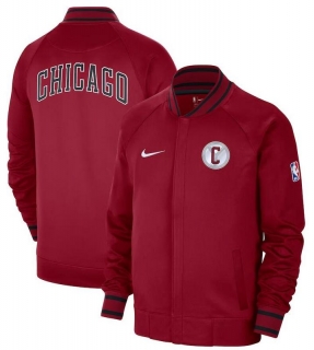 Chicago Bulls NBA City Edition Showtime Thermaflex Full-Zip Jackets 123742