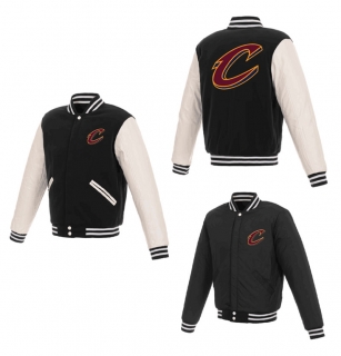 Cleveland Cavaliers JH Design Reversible NBA Jackets 123743