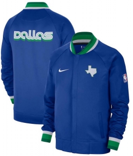Dallas Mavericks NBA City Edition Showtime Thermaflex Full-Zip Jackets 123745