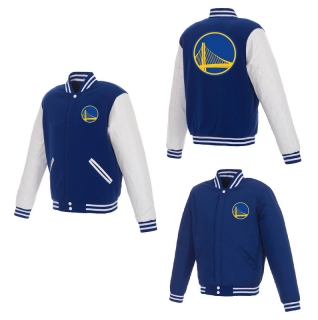 Golden State Warriors JH Design Reversible NBA Jackets 123749