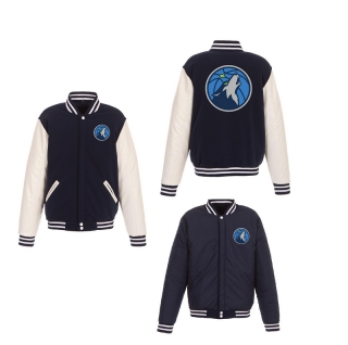 Minnesota Timberwolves JH Design Reversible NBA Jackets 123762