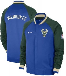 Milwaukee Bucks NBA City Edition Showtime Thermaflex Full-Zip Jackets 123761