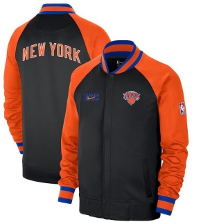 New York Knicks NBA City Edition Showtime Thermaflex Full-Zip Jackets 123766