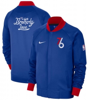 Philadelphia 76ers NBA City Edition Showtime Thermaflex Full-Zip Jackets 123770