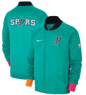 San Antonio Spurs NBA City Edition Showtime Thermaflex Full-Zip Jackets 123778