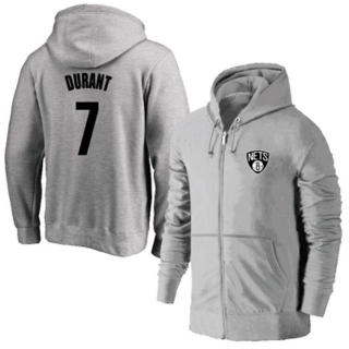 Brooklyn Nets 7# Durant NBA Zipper Hoodies 123817