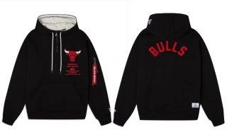 Chicago Bulls Alpha Industries NBA Hoodies 123834