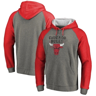 Chicago Bulls NBA Freedom Tri-Blend Pullover Hoodies 123838