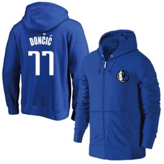 Dallas Mavericks 77# Doncic NBA Zipper Hoodies 123866