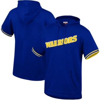 Golden State Warriors NBA Short Sleeved Hoodies 123926