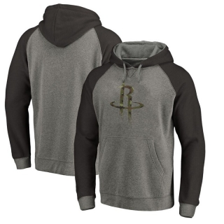 Houston Rockets NBA Freedom Tri-Blend Pullover Hoodies 123930