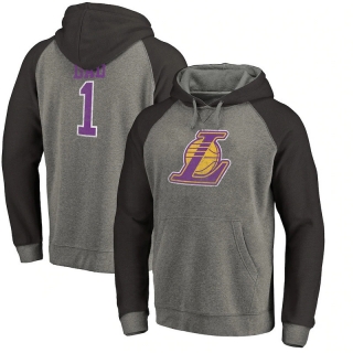 Los Angeles Lakers 1# Dad NBA Freedom Tri-Blend Pullover Hoodies 123974