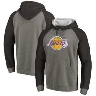 Los Angeles Lakers NBA Freedom Tri-Blend Pullover Hoodies 124004