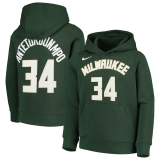 Milwaukee Bucks 34# Antetokounmpo NBA Hoodies 124036