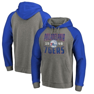 Philadelphia 76ers NBA Freedom Tri-Blend Pullover Hoodies 124137