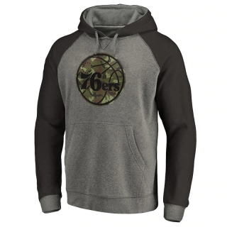 Philadelphia 76ers NBA Freedom Tri-Blend Pullover Hoodies 124138