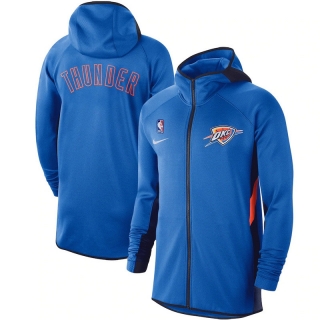 Oklahoma City Thunder NBA Zipper Training Hoodies 124287