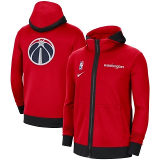 Washington Wizards NBA Zipper Training Hoodies 124296