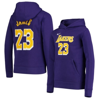 Los Angeles Lakers 23# James NBA Youth Hoodies 124477