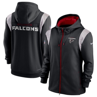 Atlanta Falcons NFL Performance Sideline Lockup Full-Zip Hoodies 124515
