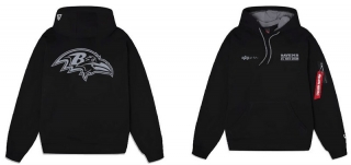 Baltimore Ravens Alpha Industries NFL Hoodies 124527