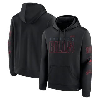 Buffalo Bills NFL Blackout Pullover Hoodies 124545