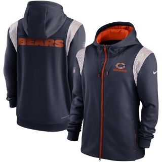 Chicago Bears NFL Performance Sideline Lockup Full-Zip Hoodies 124586