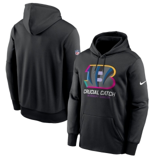 Cincinnati Bengals NFL Crucial Catch Club Pullover Hoodies 124600