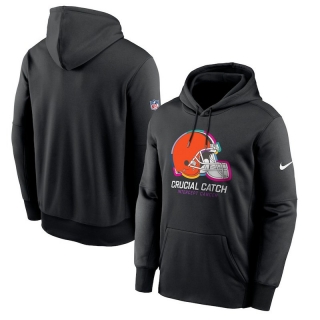 Cleveland Browns NFL Crucial Catch Club Pullover Hoodies 124615
