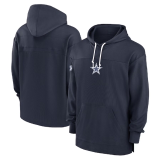 Dallas Cowboys NFL Sideline Jersey Performance Pullover Hoodies 124640