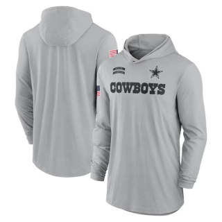 Dallas Cowboys NFL Tribute Edition Hooded Long Sleeve T-Shirts 124642