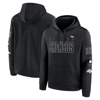 Denver Broncos NFL Blackout Pullover Hoodies 124645