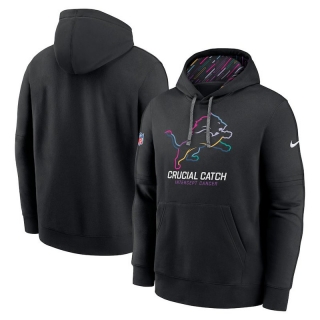 Detroit Lions NFL Crucial Catch Club Pullover Hoodies 124664